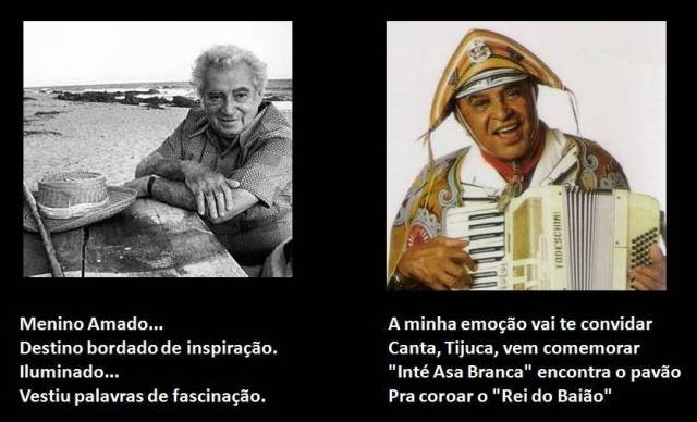 Jorge amado e Luiz gonzaga