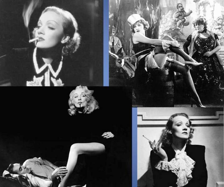 DIETRICHMONTAGEMBLOGjpg Marlene Dietrich, inesquecível.