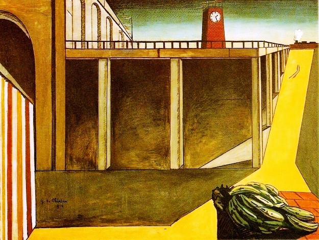 De Chirico, estação Montparnasse