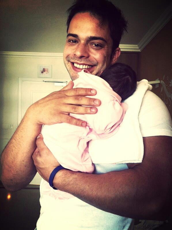 Rafael Mendes com Luiza: um natal pleno!