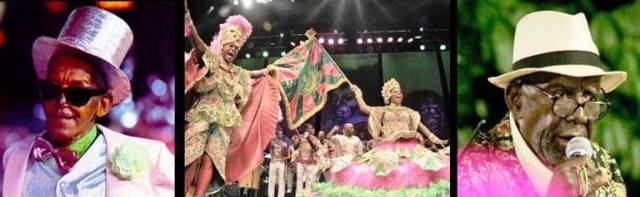 Cartola, o pavilhão nas mãos de quem o defende com amor e Jamelão. É Mangueira