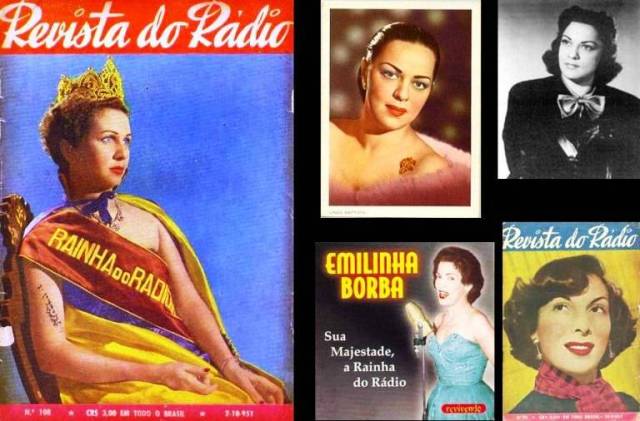 Dalva, Linda, Dircinha, Emilinha e Marlene. As rainhas do rádio.
