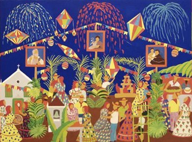 Os santos em destaque na pintura de Djanira