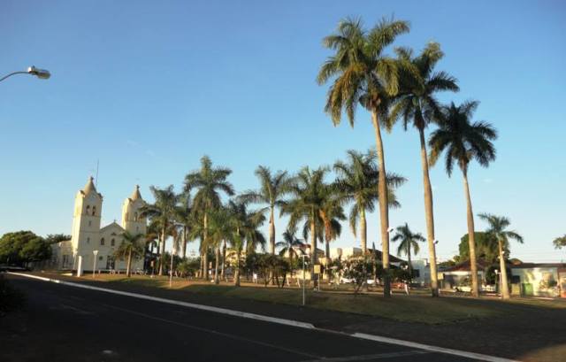 Detalhe da Praça Nicanor Parreira. Arquivo pessoal.