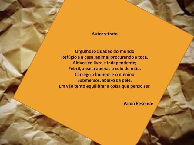 poemeto autorretrato