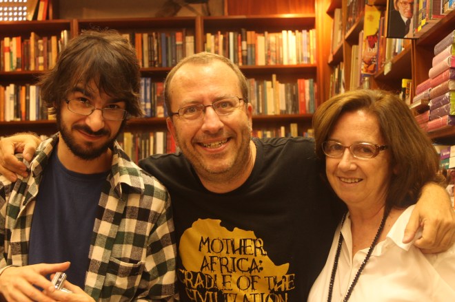 Flávio Monteiro, Fernando Brengel e Fátima Borges