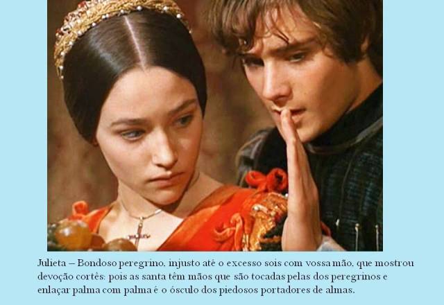 Romeu e Julieta, diálogo das mãos