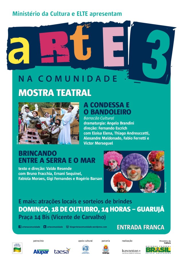 arte na comunidade 3_mostra teatral_Guaruja