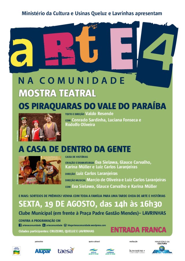 Mostra teatral Lavrinhas
